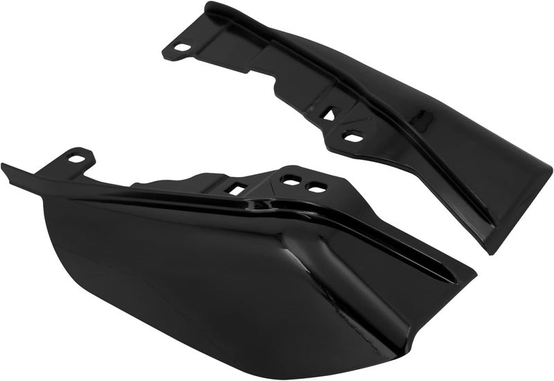 CARGLETRUE Motorcycle Mid Frame Air Deflector Heat Shield Fit for Harley Touring Street Glide Road Glide Electra Glide Road King Trike 2017-2023 Black - Image 5
